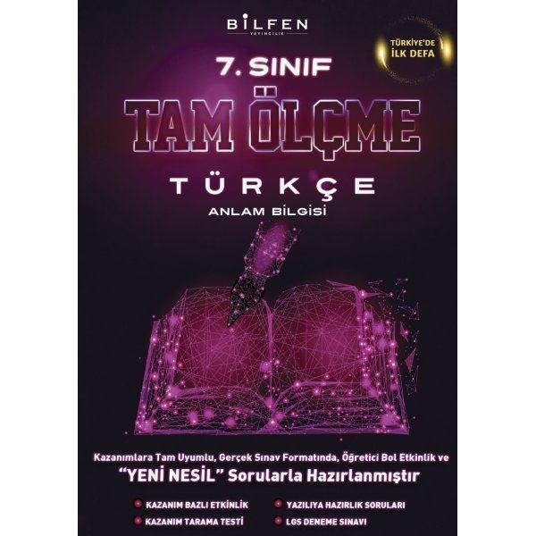 7.Sınıf Türkçe Tam Ölçme - Bilfen Yayınları - Image 1