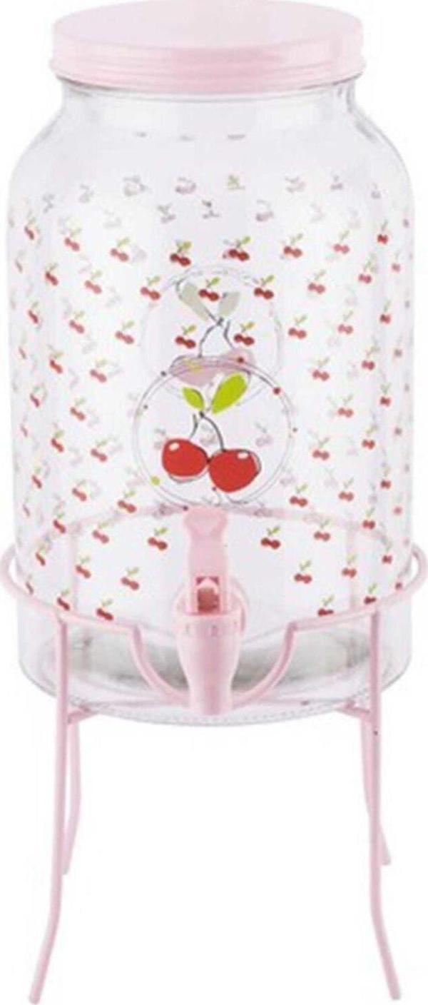 Tantitoni Standlı Cherry Cam Meşrubatlık 3.5 Lt - Image 1