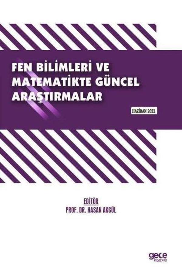 Fen Bilimleri ve Matematikte Güncel Araştırmalar - Haziran 2022 - Gece Kitaplığı - Image 1