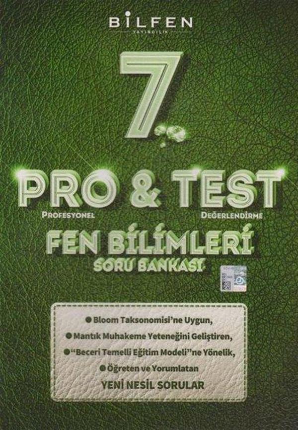 7.Sınıf Pro&Test Fen Bilimleri Soru Bankası - Bilfen Yayınları - Image 1