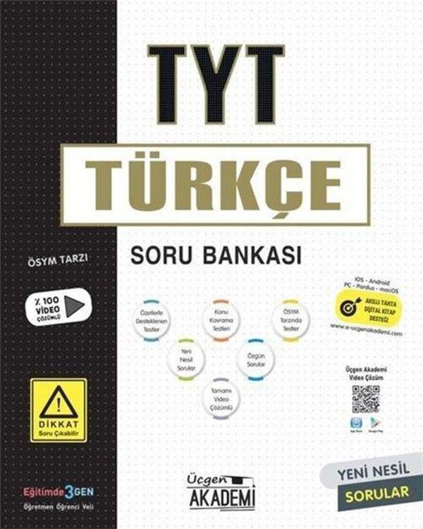 TYT Türkçe Soru Bankası - Üçgen Akademi - Image 1