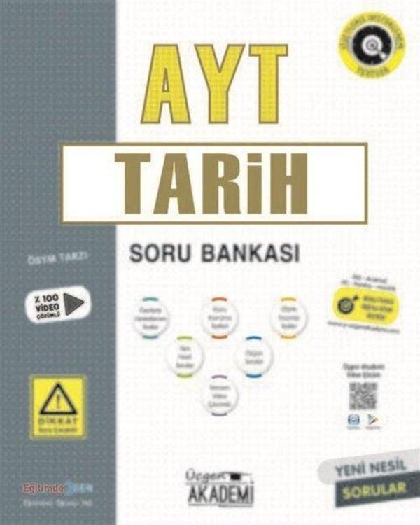 AYT Tarih Soru Bankası - Üçgen Akademi - Image 1