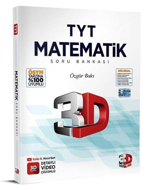 2023 TYT Matematik Soru Bankası - 3D Yayınları - Image 1