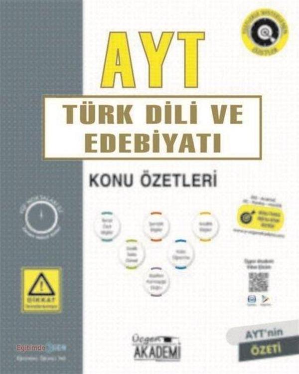 AYT Türk Dili ve Edebiyatı Konu Özetleri - Üçgen Akademi - Image 1