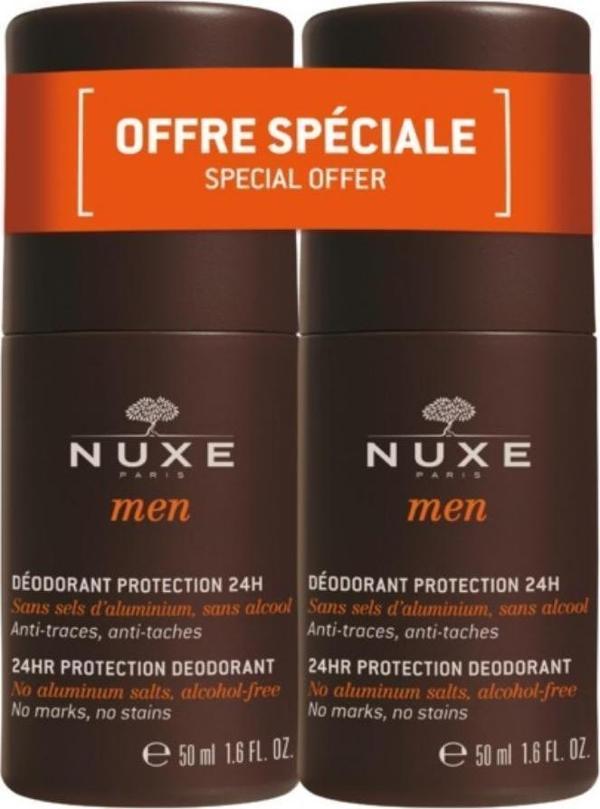 Nuxe Men Roll-On Deodorant 2 x 50ml  - Image 1