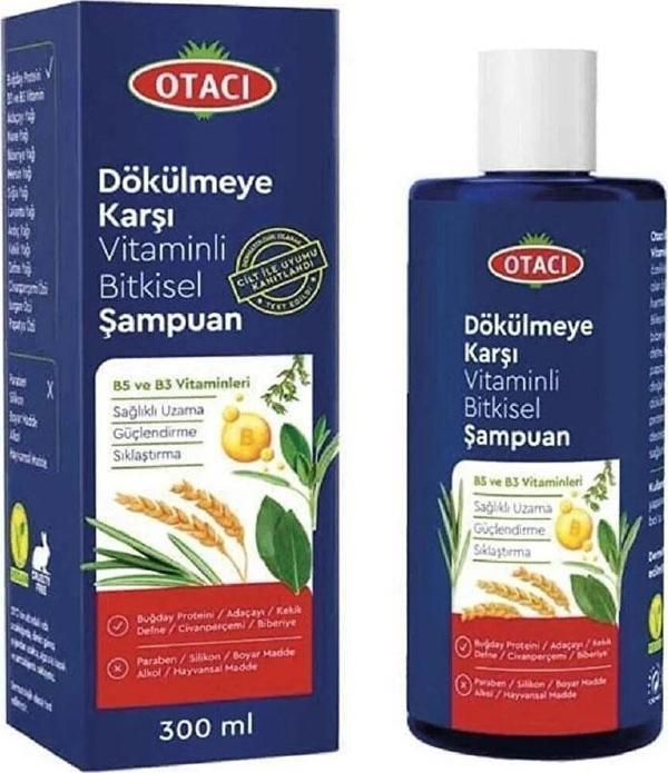 Otacı Dökülmeye Karşı Vitaminli Bitkisel Şampuan 300ml  - Image 1