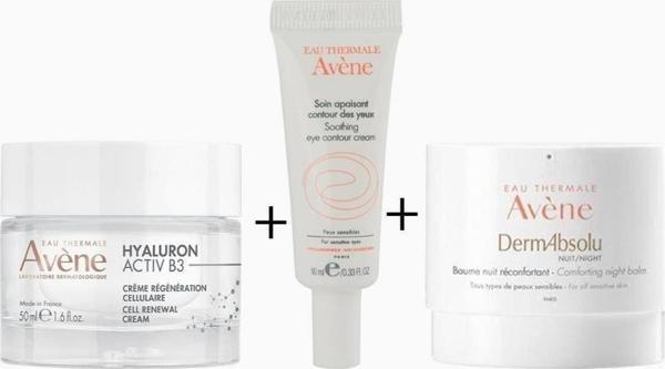 Avene Hyaluron Activ B3 Yaşlanma Karşıtı Çantalı Bakım Seti - Image 1