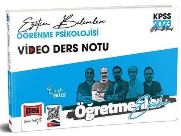 2023 KPSS Eğitim Bilimleri Öğretmenler Ekibi Öğrenme Psikolojisi Video Ders Notları - Yargı Yayınları - Image 1