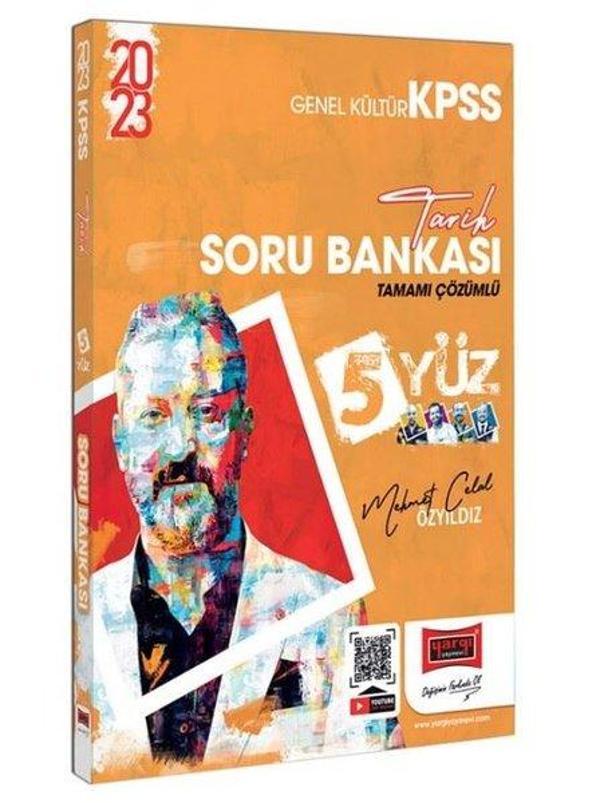 2023 KPSS 5 Yüz Tarih Tamamı Çözümlü Soru Bankası - Yargı Yayınları - Image 1