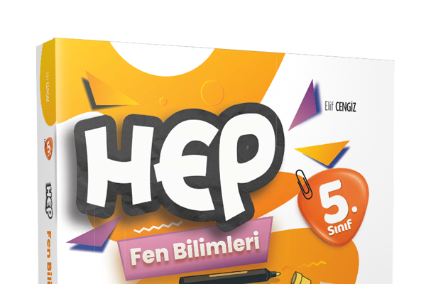  5. Sınıf Haftalık HEP Fen Bilimleri 40 Deneme  - Hiper Zeka - Image 1