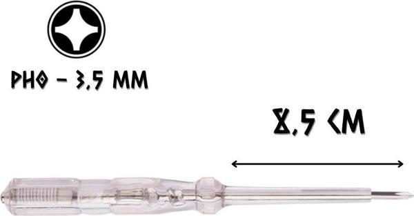 Cer-Pa Norm Kontrol Kalemi Yıldız Uçlu PH0 - 18.5 cm. - Image 1
