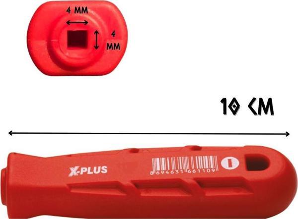 Cer-Pa Norm Plastik Eğe Sapı - Yuvarlak - 8" - Image 1