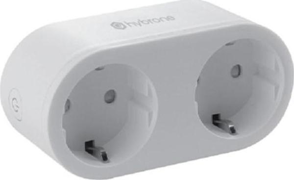 Hybrone HY-PW2021-SP Kablosuz 2.4Ghz Akıllı İkili Priz Wifi ​​​​​​​İle Uzaktan Kontrol 16A - Image 1