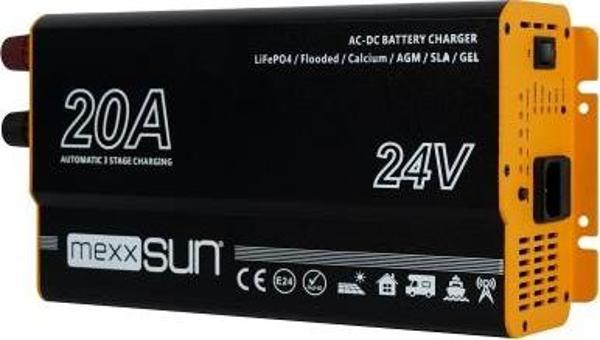 Mexxsun AC-DC Akü Şarj Cihazı 24V-20A - Image 1