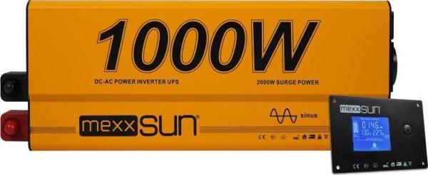 Mexxsun Tam Sinüs UPS (Remote Ekran) 12V 1000W - Image 1