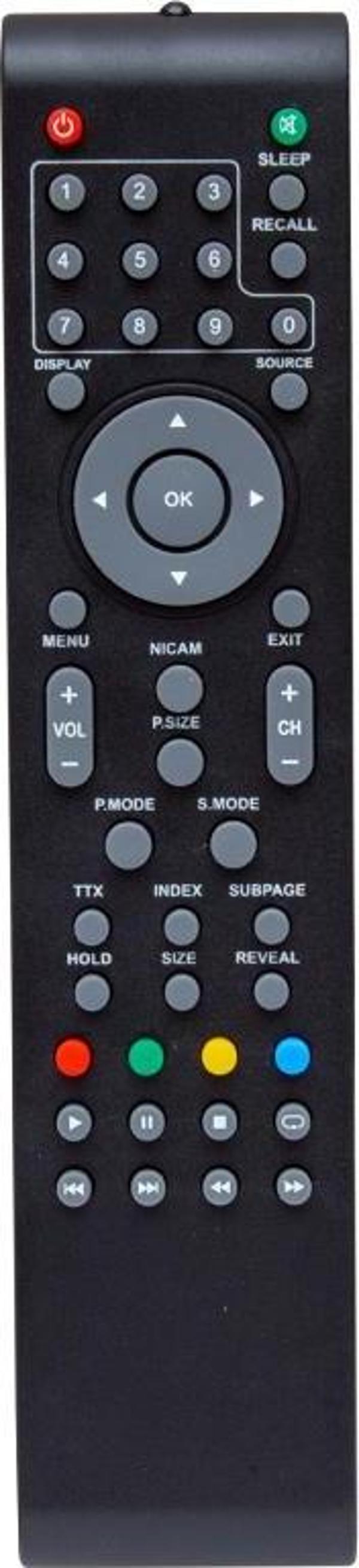 HUAYU KL YUMATU * ELEKTROMER 19-22 LCD TV KUMANDASI (30674=32811) - Image 1