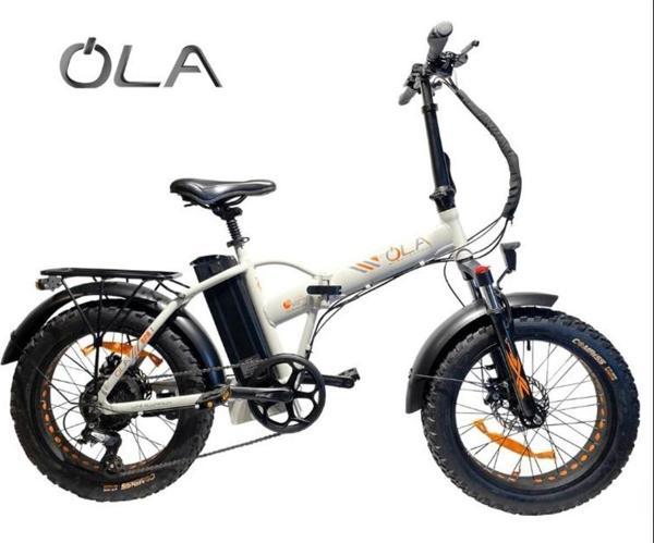 Ola Electrofold EFB2 Katlanabilir Beyaz Katlanabilir Elektrikli Bisiklet 20” - Image 1