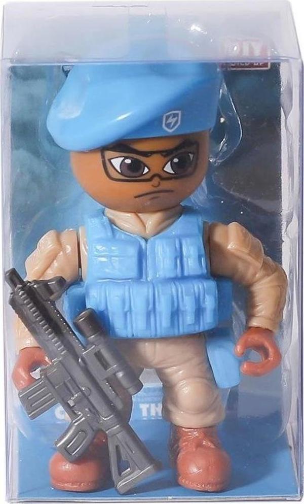 Birlik Oyuncak 8910-D51 Mavi Bere Komando Askerler AVİ BERE KOMANDO ASKERLER - Image 1