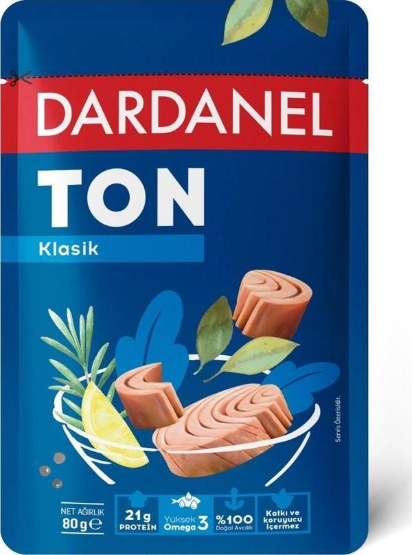 Dardanel Poşet Klasik Ton Balığı 80 gr - Image 1