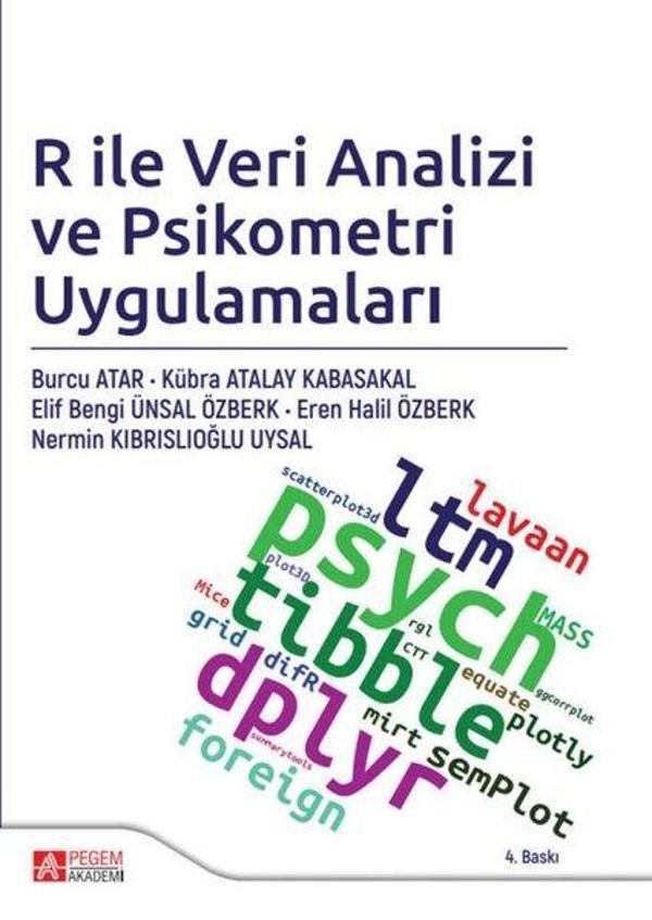 R ile Veri Analizi ve Psikometri Uygulamaları - Pegem Akademi Yayıncılık - Image 1