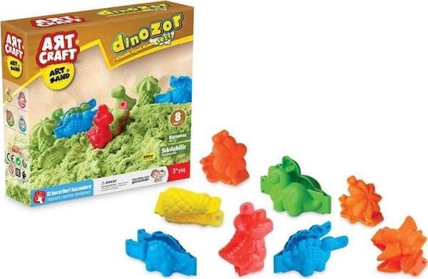 DEDE 03613 Artsand Dinozor Kum Seti 500 Gr - - Image 1