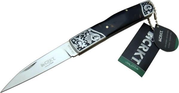 CRKT CR 0144 KHV Kamp Çakı 18 cm - Sedef Saplı, Kılıflı, Kutulu - Image 1