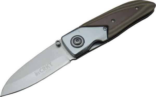 CRKT CR 0145 Kamp Çakı 18 cm - Ahşap Saplı, Kılıflı, Kutulu - Image 1