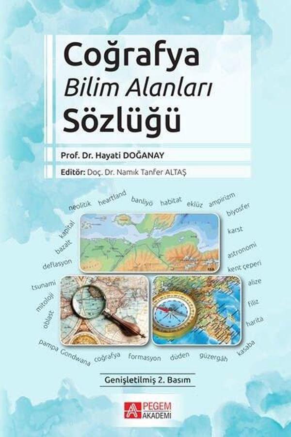 Coğrafya Bilim Alanları Sözlüğü - Pegem Akademi Yayıncılık - Image 1