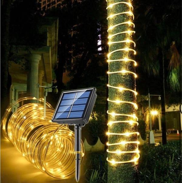 Solar Güneş Enerjili Hortum Kaplamalı Gün Işığı Led Aydınlatma 10 Mt - Image 1