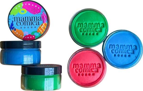 3’lü Doğal Oyun Hamuru - Premium Kavanoz 3*130gr - Image 1
