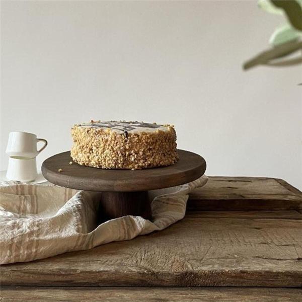 Akayev Ahşap 28 Cm Ayaklı Sunumluk - Image 1