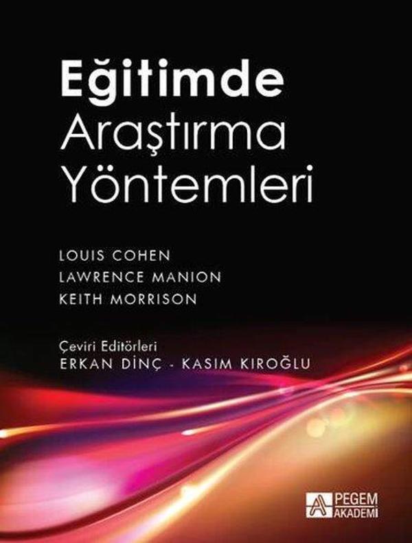 Eğitimde Araştırma Yöntemleri - Pegem Akademi Yayıncılık - Image 1