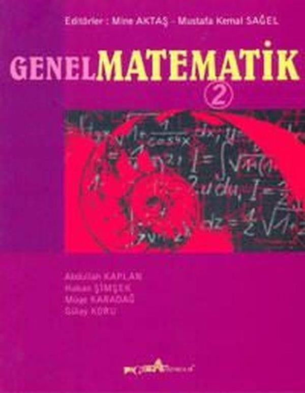 Pegem Akademi Yayıncılık Genel Matematik 2 - Pegem Akademi Yayıncılık - Image 1