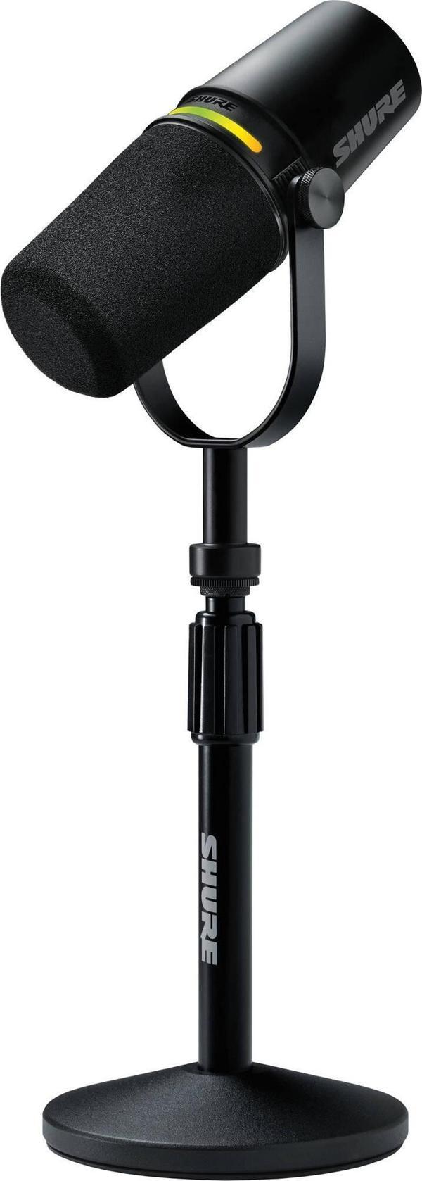 Shure MV7+ USB ve XLR Çıkışlı Podcast ve Yayın Mikrofonu Seti - Image 1
