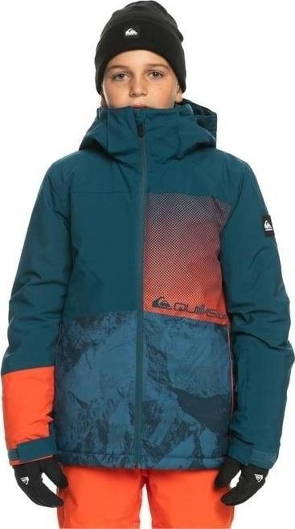 Quiksilver Çocuk Snowboard Ceketi Majolıca Blue - Image 1