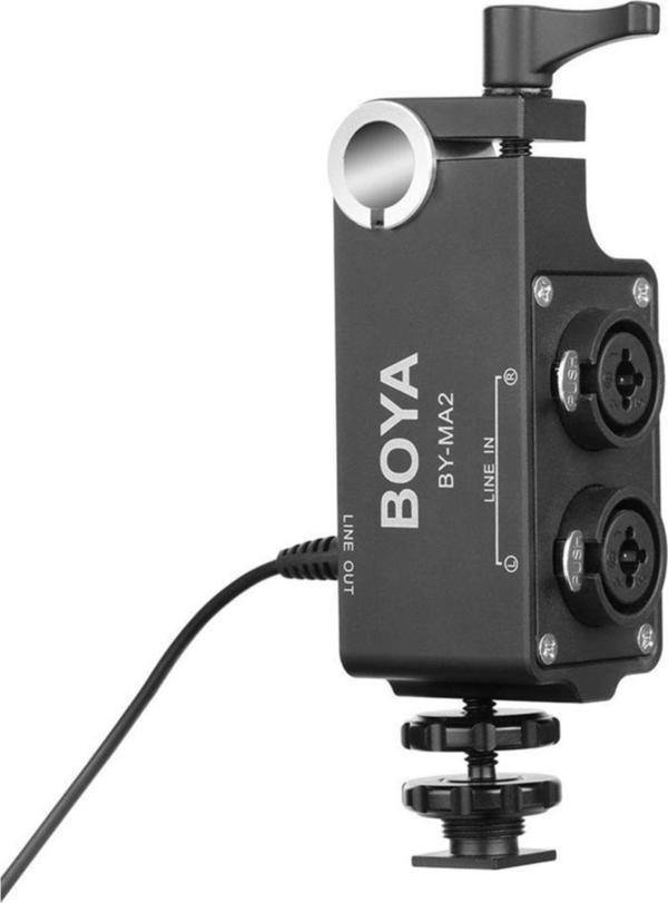 BOYA By-Ma2, Çift Xlr Girişli Ses Mikseri - Image 1