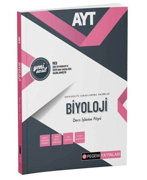 AYT Biyoloji Ders İşleme Föyü - Pegem Akademi Yayıncılık - Image 1