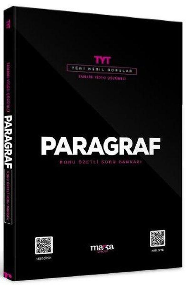 2025 TYT Paragraf Konu Özetli Yeni Nesil Soru Bankası Tamamı Video Çözümlü - Marka Yayınları - Image 1