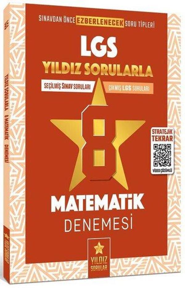8.Sınıf LGS Matematik 8 Deneme - Yıldız Sorular Yayınları - Image 1