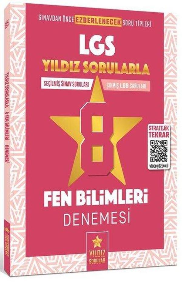 8.Sınıf LGS Fen Bilimleri 8 Deneme - Yıldız Sorular Yayınları - Image 1