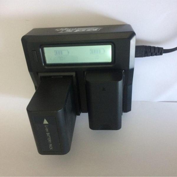 DP Panasonic Ac8 Çiftli Şarj Cihazı, Ac8 Ikili Dijital Charge - Image 1