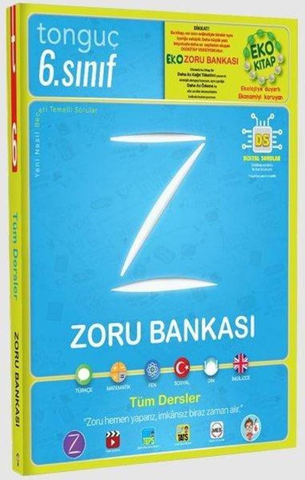 6. Sınıf Tüm Dersler Eko Zoru Bankası - Tonguç Akademi - Image 1