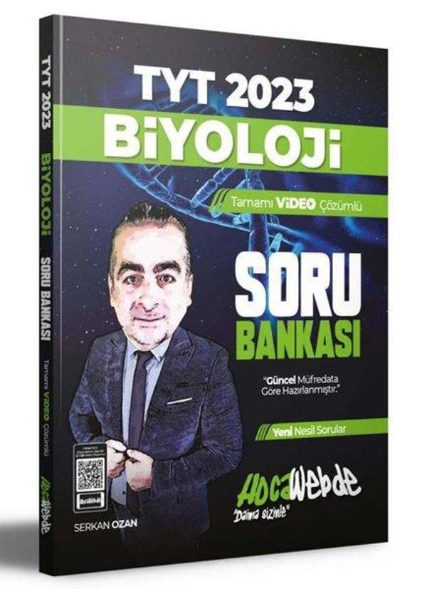 2023 TYT Biyoloji Tamamı Video Çözümlü Soru Bankası - Hoca Webde Yayınları - Image 1