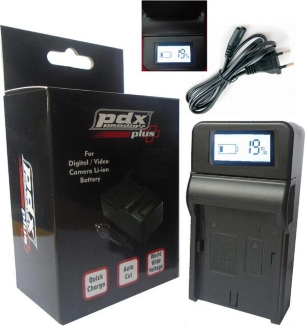 PDX 6 Led Kamera Işık Bataryası Için Dijital Hızlı Şarj Cihazı - Image 1