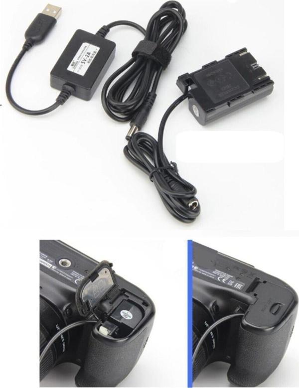 PDX Ack-E6, Canon 60Da Için Usb, Güçadaptörü Kaynağı - Image 1