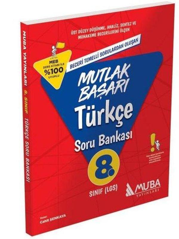 8.Sınıf LGS Mutlak Başarı Türkçe Soru Bankası - Muba Yayınları - Image 1