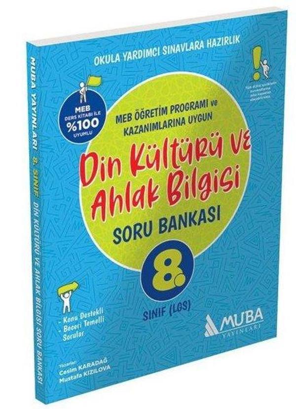 8.Sınıf Din Kültürü ve Ahlak Bilgisi Soru Bankası - Muba Yayınları - Image 1