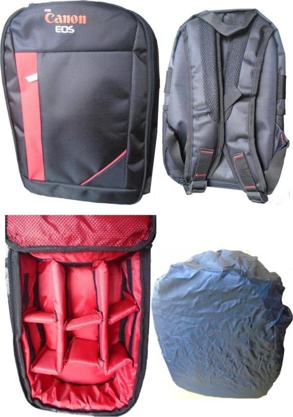 PDX Canon Eos 77D Fotoğraf Makinesi Için Sırt Çantası - Image 1