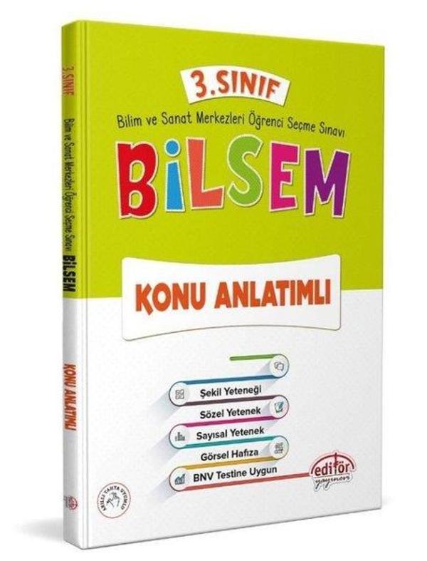 3.Sınıf Bilsem Konu Anlatımlı - Editör - Image 1