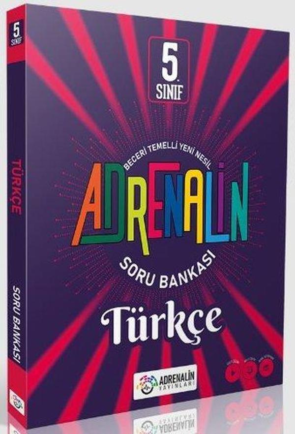 5.Sınıf Türkçe Soru Bankası - Adrenalin Yayınları - Image 1